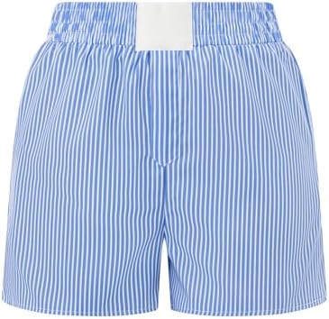 ショートパンツ Wai Kei Stripe boxer shorts 4BFK634 ストライプボクサーショーツ - WaiKei | 60% - アジア