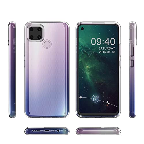 Image of Case Creation Brand -Plastic Mobile Cover For Realme Narzo 20 (Soft & Flexible Back Case),Transparent