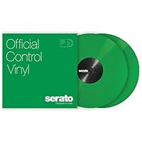 Serato Controle de vinil preto, par de 30,5 cm (SCV-PS-BLK-OJ