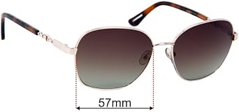 Replacement Sunglass Lenses Compatible with Oroton Cambridge 57mm