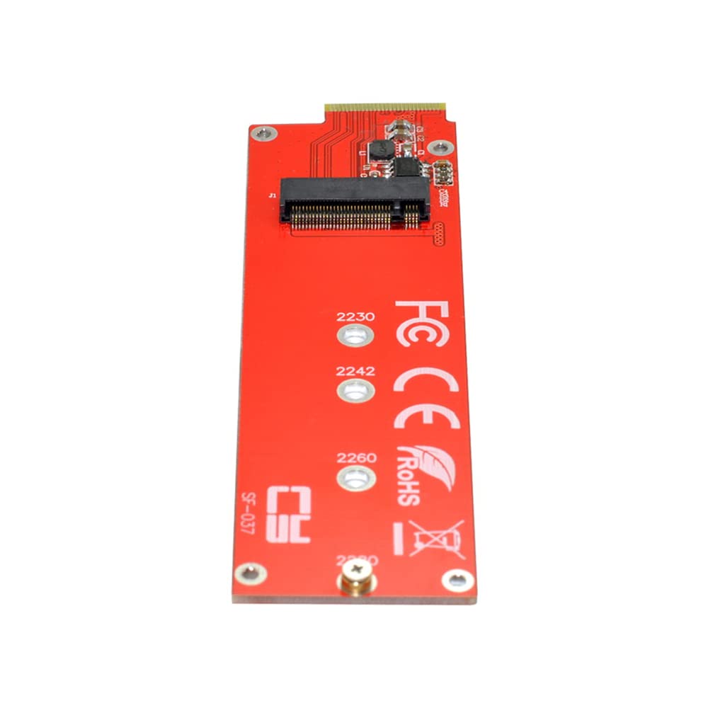 NFHK NVMe NGFF M-Key 4X Host Adapter to Ruler 1U GEN-Z EDSFF Short SSD E1.S Carrier Adapter-picture-25
