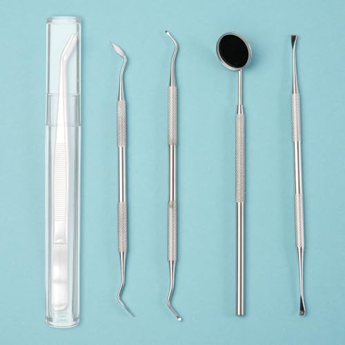 Estuche para 6 pinzas SHOWERORO de plástico transparente 5