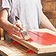 Sixfolo Maler Pyramiden 40 Stück Kunststoff Pyramidenständer Mini Kegel Malständer Dreieckige FarbstäNder für Leinwände Pyramiden Stands Set für Leinwand Schranktür Möbel,Gelb und Rot