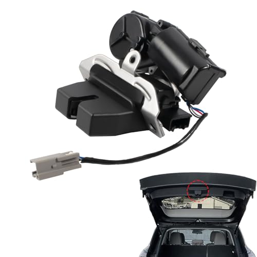 Image of GJ5Z-7443150 Liftgate Hatch Lock Latch Actuator Compatible with Ford Escape 2017 2018 2019 1.5L 2.0L 2.5L L4, Tailgate Rear Trunk Latch Lock Replace GJ5Z7443150，GJ5Z-7443150-B