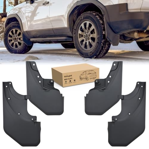 Image of Nilight Mud Flaps Splash Guards for Toyota Land Cruiser Prado 2020-2026