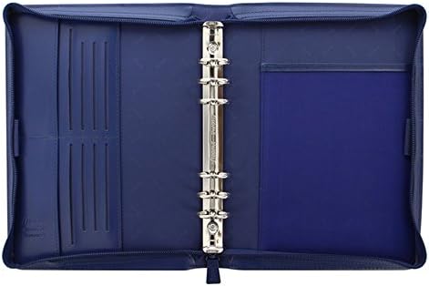 Filofax A5 Metropol Zip navy organiser