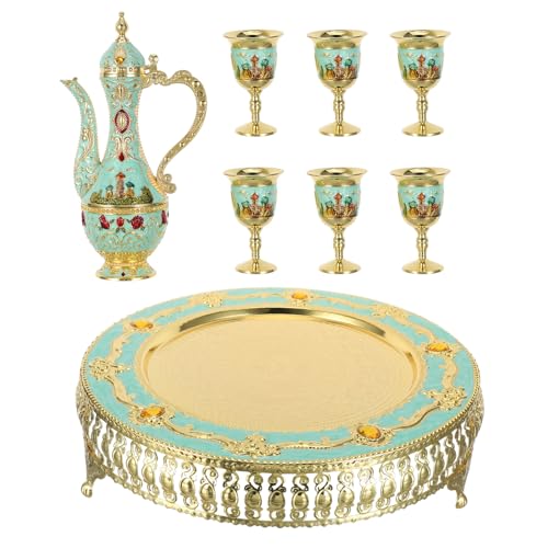 Service à thé turc en métal pour sublimer une table terne lors de vos réceptions - 2