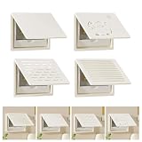 Helilyco Coperchio per scatola di distribuzione in legno e plastica, 45 x 35 cm, design a ribalta per contatore elettrico e scatole a corrente debole