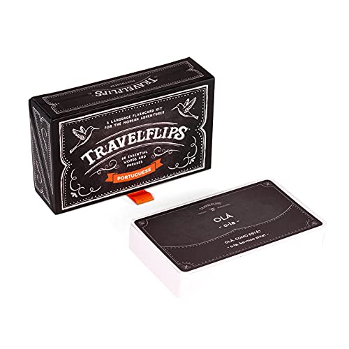 Portuguese Flash Cards by Travelflips