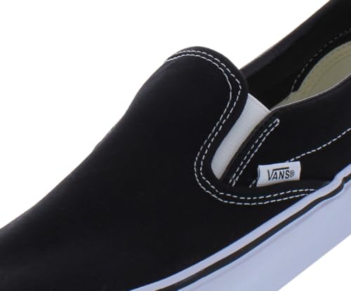 Vans Vans Slip On, Black/White, 10.5 Women/9 Men