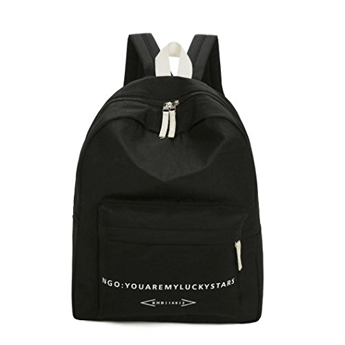 Bolsos Mochila Tipo Casual de Senderismo Aire Libre de Grande Nylon para Mujer y Niña Por ESAILQ E