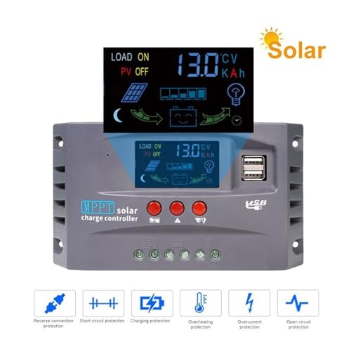 Régulateur de charge MPPT simple et pratique avec écran coloré