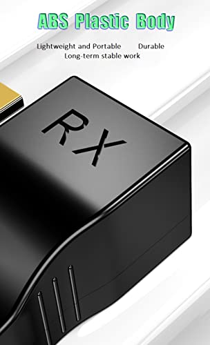 HDMI Extender Adapter Over Cat5e/6 (1pair), HDMI Repeater to RJ45 Ethernet Network Converter, 4k HD 1080p UP to 30m/98ft, for HDTV, Set-top Boxes, DVD, PS4, STB, Black