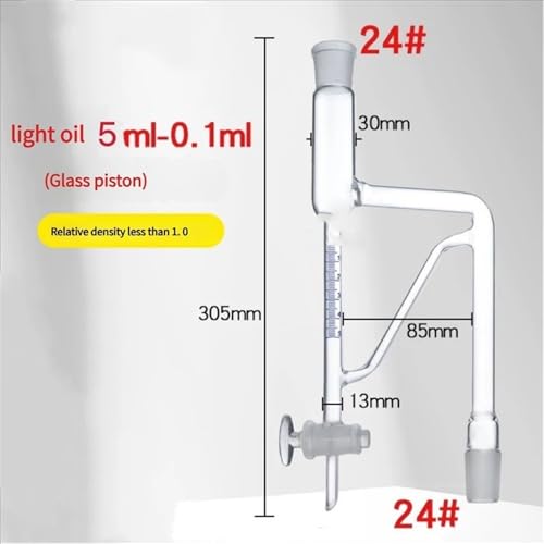 Joint volatil 24/29 vanne de commutation verre borosilicaté < 1 - 2