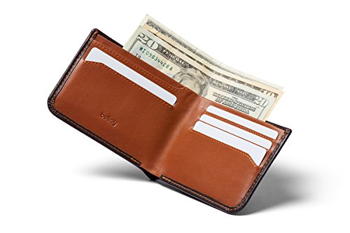 Bellroy Hide & Seek Wallet (Slim Leather Bifold Design, Rfid Protected, Holds 5-12 Cards, Coin Pouch, Flat Note Section, Hidden Pocket) - Java #TOP2