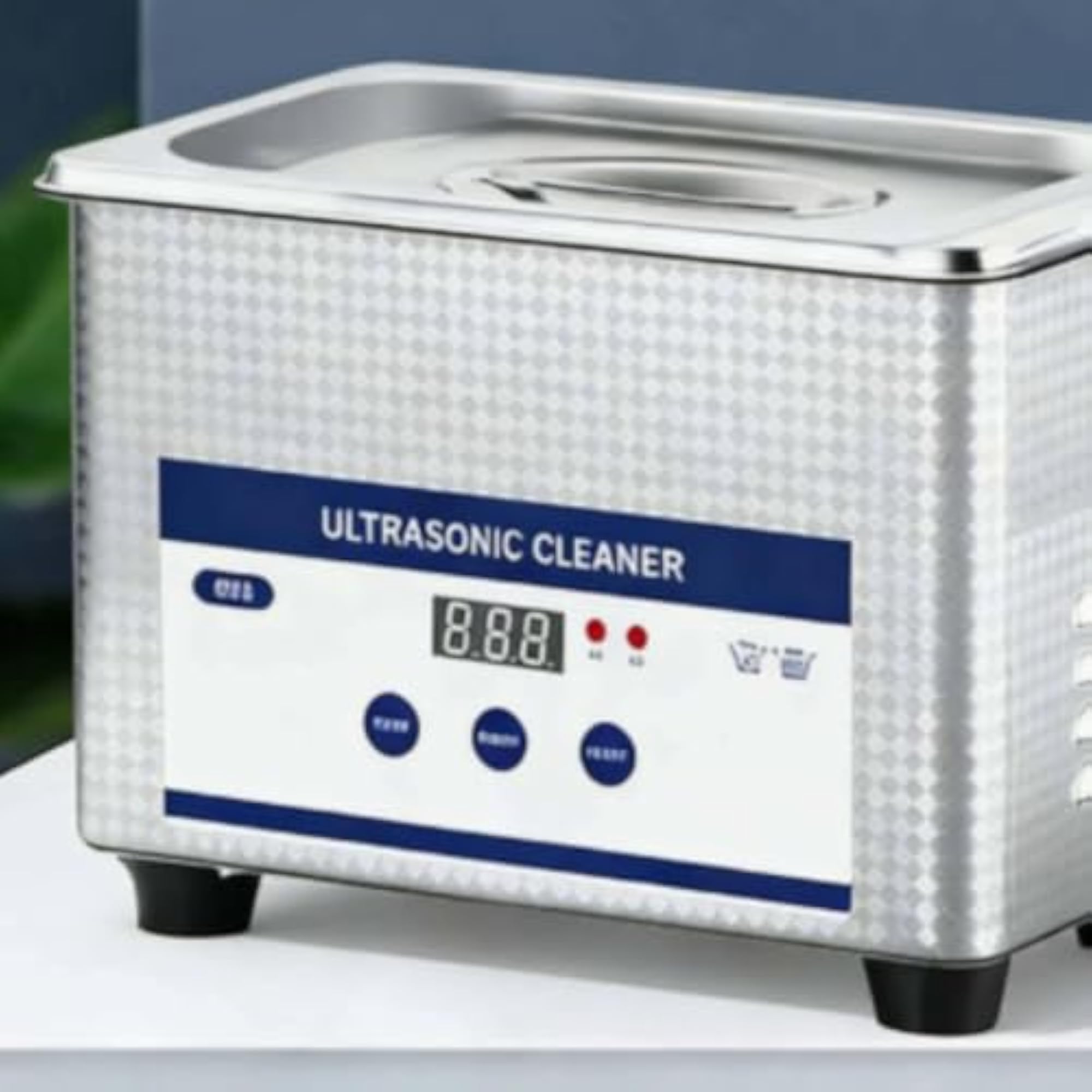 Sonication Cleaner with Basket, Digital Display