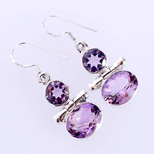 Boucles d'oreilles améthyste argent pour sublimer vos soirées