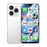 Mini 4G Smartphone Unlocked, 4.3 Inch Full Screen Dual Sim Quad Core Mini Phone Premium Child Phone Small Smartphone Student Pocket Cellphone, 2+16GB (Pearly White)