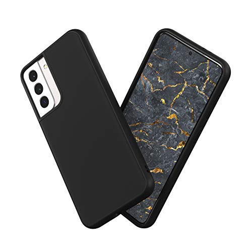 RhinoShield Coque Compatible avec [Galaxy S21] | SolidSuit - Housse Fine avec Technologie Absorption des Chocs & Finition Premium - [Résiste aux Chutes de Plus de 3,5 mètres] - Noir Classic