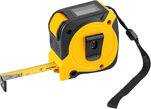 Medidor De Distancia Laser 40 Metros Com Trena 5 Metros Vonder