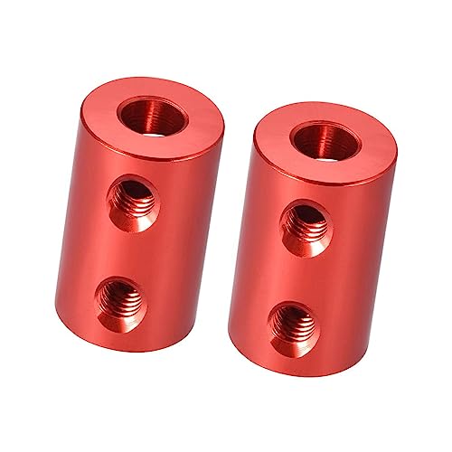 MACHSWON 2PCS Coupling 5mm to 5mm Bore Couplers D12mm x L20mm Shaft Coupler Connector Joint Motor Accessories for Encode