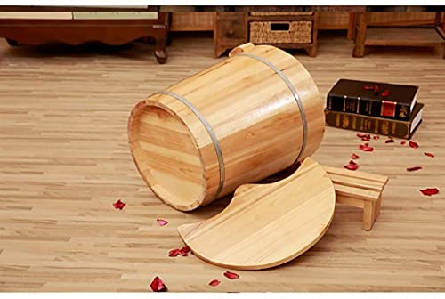Tina de pies de madera BABYCE con masajeador miniatura 5