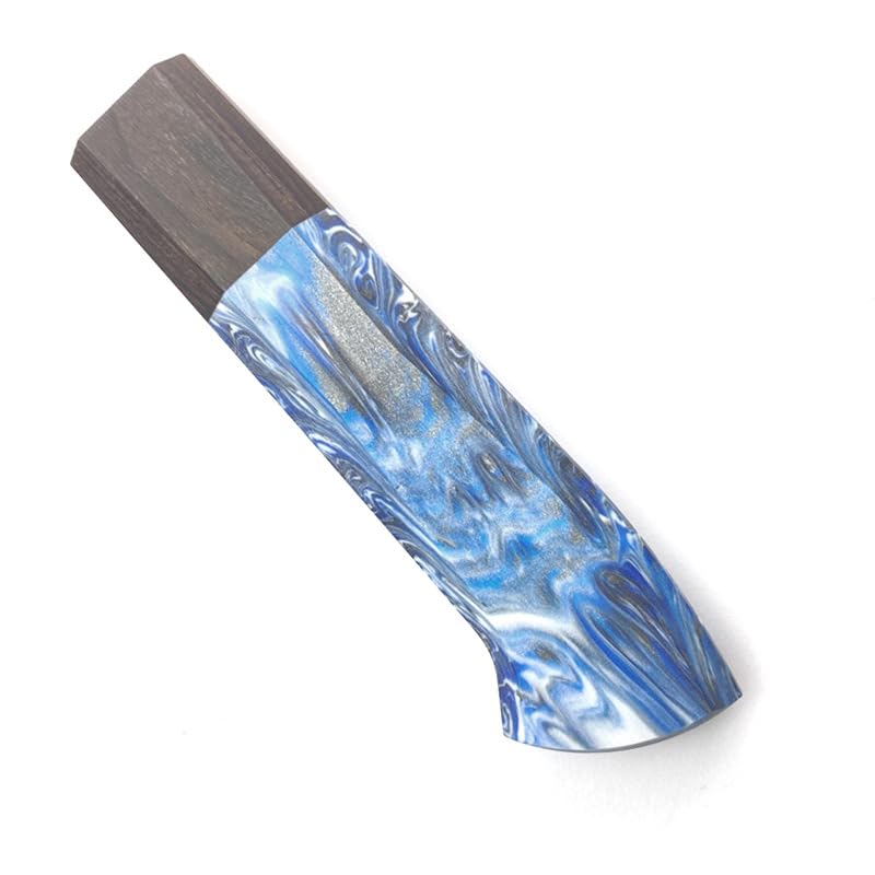 Mango de cuchillo japonés de madera 1 pieza DIY