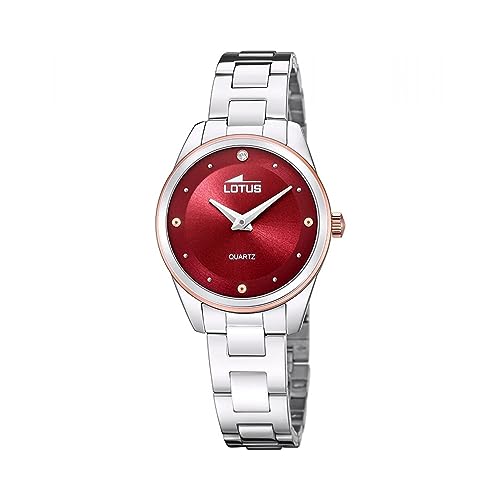 Montre Femme Lotus Argentée Idéale pour le Bureau et les Sorties