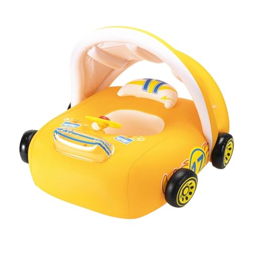 Radeau gonflable haut de gamme pour enfant avec canopy de protection - Voil