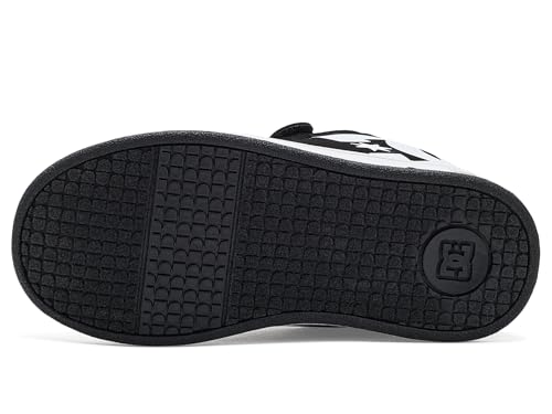 Baskets noires bébé DC Shoes Court Graffik taille 24 confortables - 5