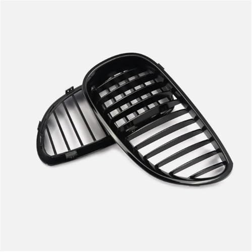 Rejilla parachoques compatible con Serie 5 E60 E61, inserciones de ventilación de una línea 6