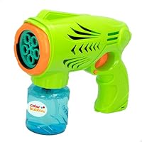 ColorBaby La Patrulla Canina Pistola de pompas de jabón eléctrica, Bote 50 ml, Bandeja para jabón, Diseño Colorido, Marshall, Chase, Sky, Juegos Exterior, Actividades para niños +3 años (39137