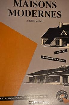 Paperback MAISONS MODERNES. 60 plans libres d'utilisation [French] Book