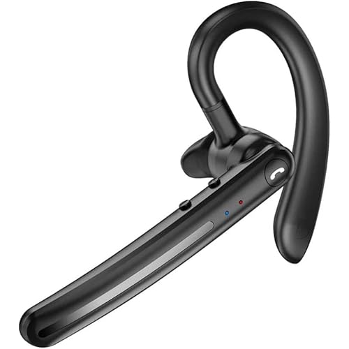 Wireless Earphone Ear-Hook Headphone Boom Mic Compatible with Cricket Debut Smart/Debut S3/Debut S2/Debut 1, Handsfree Single Headset Over The Ear Earbud