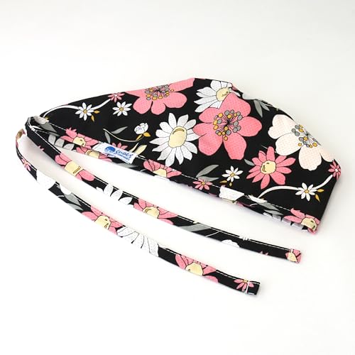 GUOER Women's and Men's Cap Working Hat One Size Multiple Color (Pink Flower10B) - Thumbnail 2