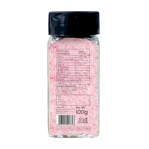 Image of Chef Urbano Himalayan Pink Salt Sprinkler 100g | Pure & Natural | Mineral Rich Salt | Low Sodium | Packed with 84 Minerals | Glass Bottle