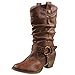 Refresh Wild-02 Riding Boots, Tan Pu , 8.5