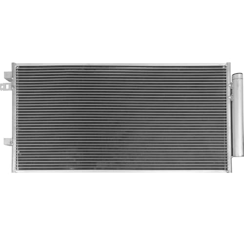 Image of Air Conditioning A /C Condenser Compatible with Jeep Renegade 15-18 Fiat 500X 1.4L # 4920, 68248149AA, 68285226AA