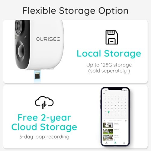 Curisee CRS300-1 Outdoor Security Camera Wireless 2K Camera thumb #4