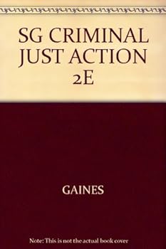 Paperback SG CRIMINAL JUST ACTION 2E [Import] [Unknown Binding] by GAINES; MILLER Book