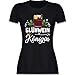 Produktbild Weihnachten & Silvester - Glühwein Königin - weiß - S - Schwarz - Glühwein - L191 - Tailliertes Tshirt für Damen und Frauen T-Shirt