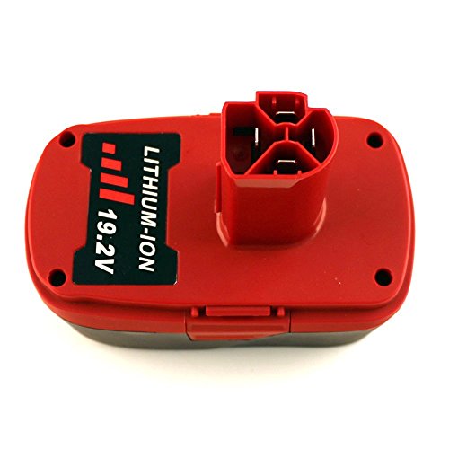 Enegitech 19.2V 4.0Ah C3 High Capacity Replacement Lithium Ion Battery For Craftsman 130211004, 11375, 1323903, 315.113753, 130279005, 130279003 2Pack #TOP1