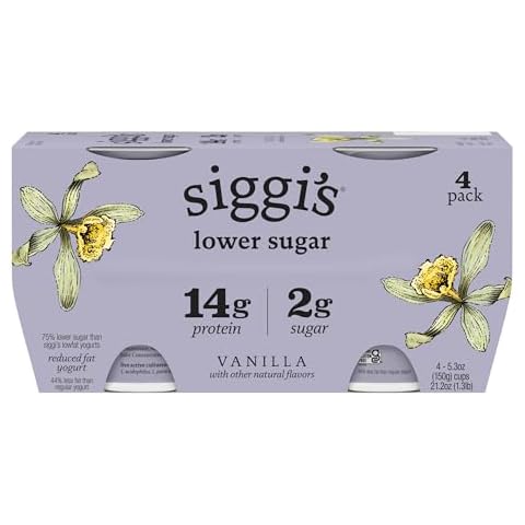 Siggi's Icelandic Low Fat Skyr Yogurt Vanilla 2% Milkfat - 4 pk Cover
