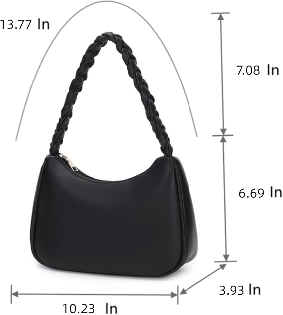 CYHTWSDJ Women's Cute Hobboat Tote Handbag Mini Clutch Purse Zipper Shoulder Bag