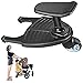 EnweNge Buggy Board Asiento Niños Junta Permanente Extraíble Y Montaje para Carrito Basculador Bebé Cochecito de Niño de Viaje Cochecito Segundo Artefacto