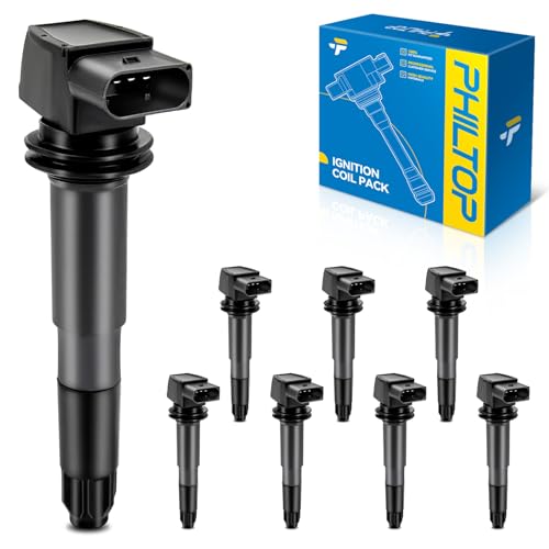 Image of PHILTOP UF563 Ignition coils Fits for Porsche 2003-2006 Cayenne 4.5L /4.5T