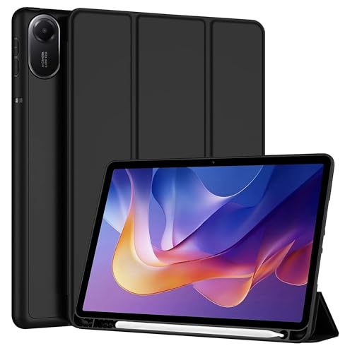 Image of TGK Case for Xiaomi Redmi Pad 2 11 inch Tablet Trifold Smart Stand Cover (Black)