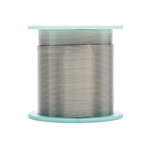 Image of Weller WSW SAC M1 (T0051388599) Lead Free Solder Wire, Dia: 0.8 mm / 0.039 in, Wt: 250 g / 8.818 oz, Alloy Sn96.5Ag3.0Cu0.5, Flux content 3.5%