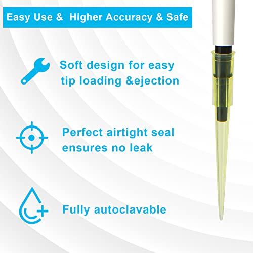 Image of ONiLAB 200L Universal Pipette Tips, 1000 Pcs, Autoclavable