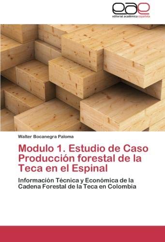 Walter Bocanegra PalomaModulo 1. Estudio de Caso Produccion Forestal de La Teca En El Espinal
